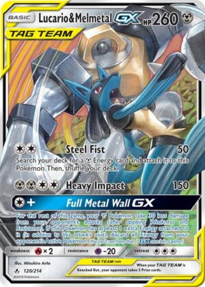 Lucario & Melmetal GX TAG TEAM 120/214