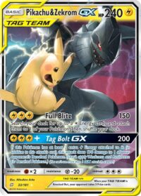 Pikachu & Zekrom GX TAG TEAM 33/181
