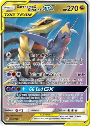 Garchomp & Giratina GX TAG TEAM 146/236