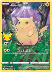 1600 (27) Pikachu 005/025