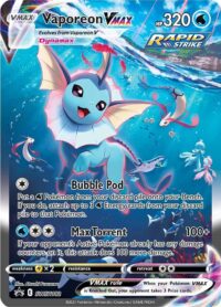 1600 (33) Vaporeon VMAX SWSH182