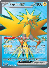 1600 (70) Zapdos Ex 192/165