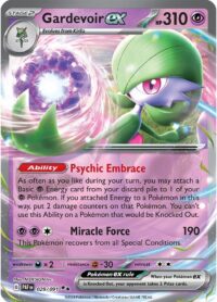 gardevoir ex Gardevoir Ex 029/091
